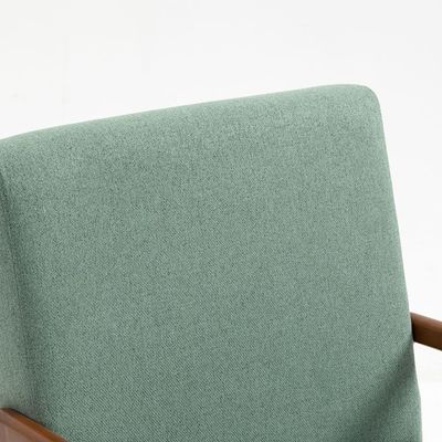 Mandela 1-Seater Fabric Accent Chair - Green - With 2-Year Warranty